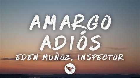 Amargo Adios Letra
