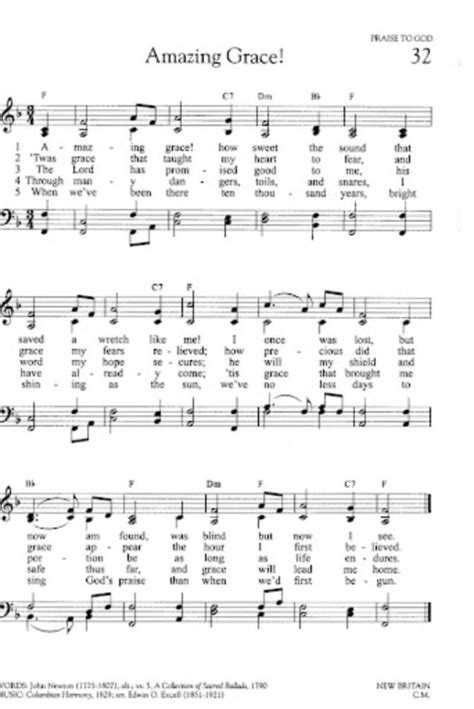 Amazing Grace Text