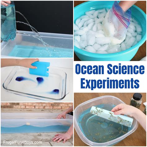 Amazing Ocean Science Experiments Frugal Fun For Boys Marine Science Experiment Ideas - Marine Science Experiment Ideas