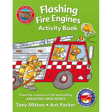 Full Download Amazing Machines Flashing Fire Engines Activity Book 