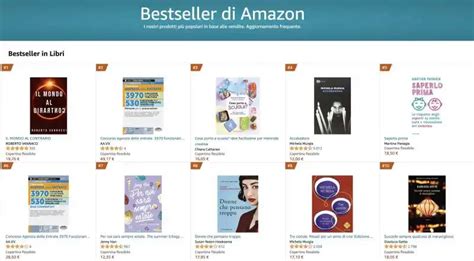 Amazon Classifica Libri