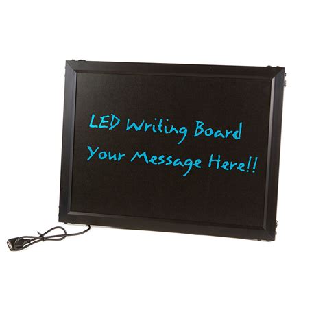 Amazon Co Uk Led Writing Board Black Light Writing Board - Black Light Writing Board