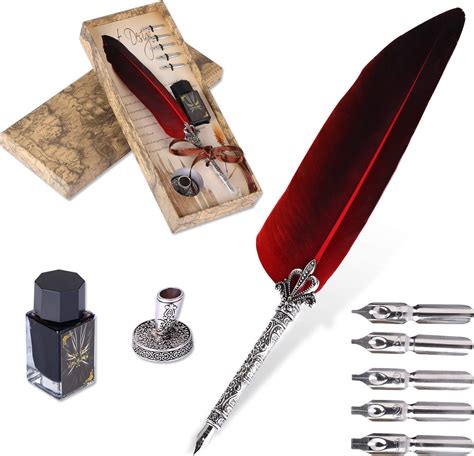 Amazon Co Uk Writing Quill Quill Writing Pens - Quill Writing Pens