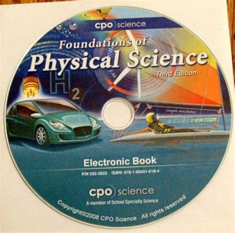Amazon Com Cpo Physical Science Textbook Cpo Science Textbook 8th Grade - Cpo Science Textbook 8th Grade