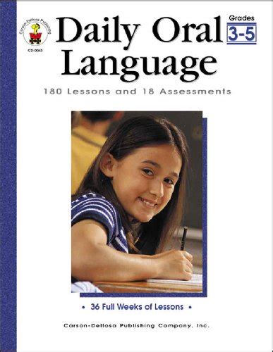 Amazon Com Daily Oral Language Grade 5 Daily Oral Language Grade 5 - Daily Oral Language Grade 5