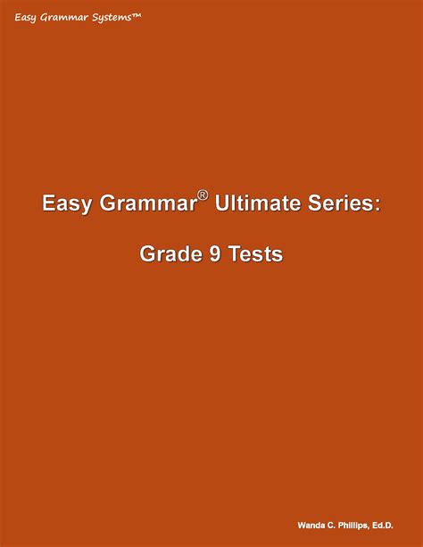 Amazon Com Easy Grammar Grade 9 Easy Grammar 9th Grade - Easy Grammar 9th Grade