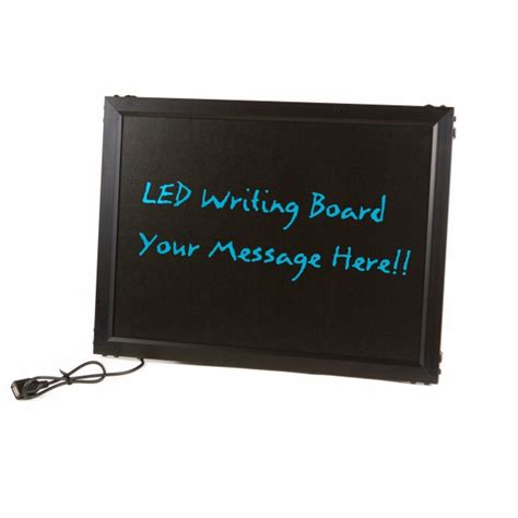Amazon Com Lighted Writing Board Black Light Writing Board - Black Light Writing Board