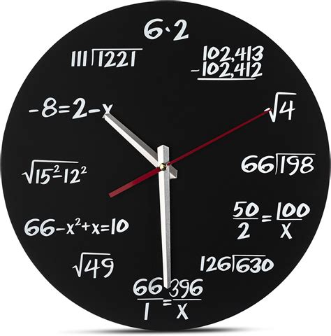 Amazon Com Math Clocks Math Clocks - Math Clocks