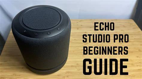 amazon echo studio users guide the complete user