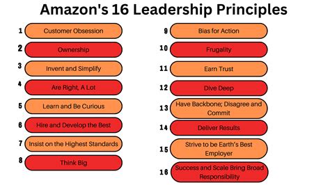 Amazon Leadership Principles
