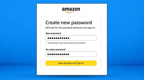 Amazon Login And Password