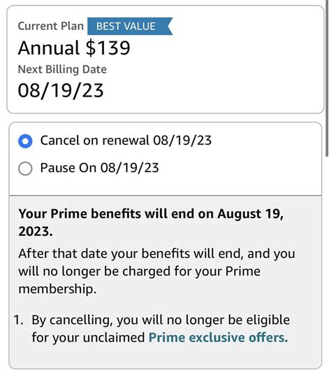 Amazon Prime Pause Vs Cancel Membership