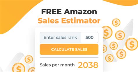 Amazon Sales Calculator   Free Amazon Sales Estimator Predict Your Sales Rank - Amazon Sales Calculator