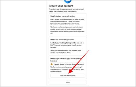 Amazon Sign Out From All Devices