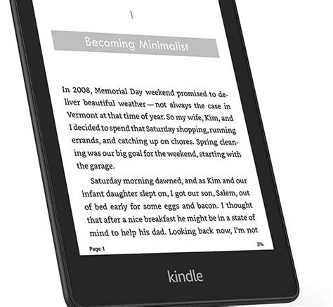Read Online Amazon Kindle Paperwhite Update 