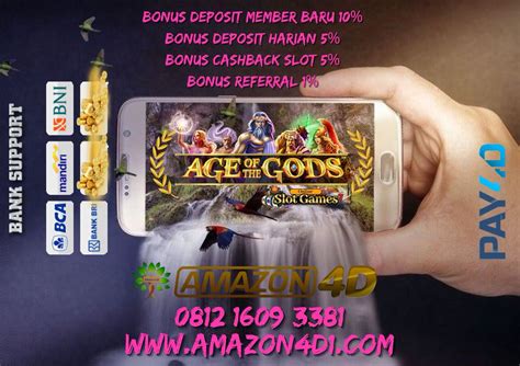 AMAZON4D RESMI | FROMO DP 20 BONUS 10 TAMPA SARAT EVEN LOMBA