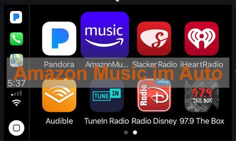 amazone prime music im auto hören