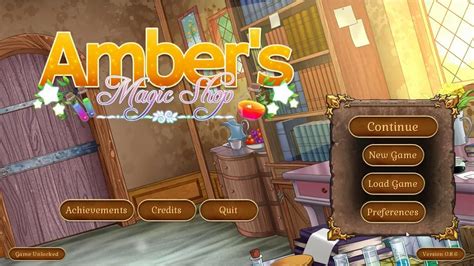 Amber S Magic Shop Walkthrough