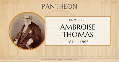 ambroise thomas biography sampler