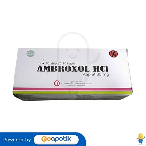 ambroxol hcl 30 mg obat untuk apa