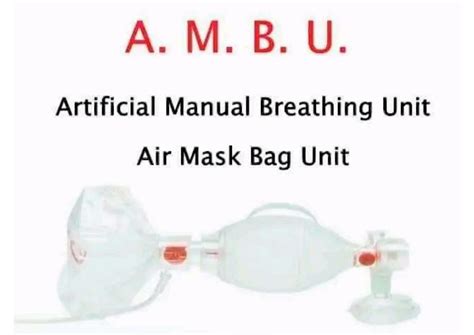 Ambu Full Form