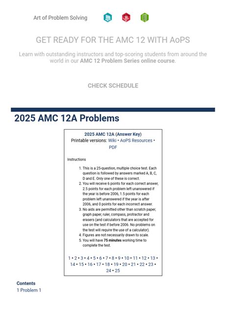 Amc 12a 2013 Solutions