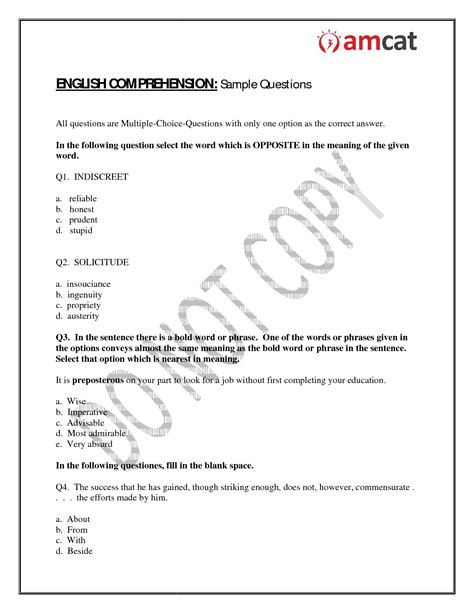 Amcat Sample Paper With Solution