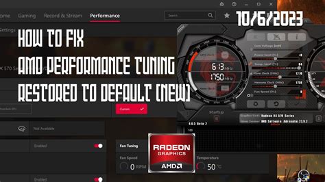 Amd Performance Fix 22h3