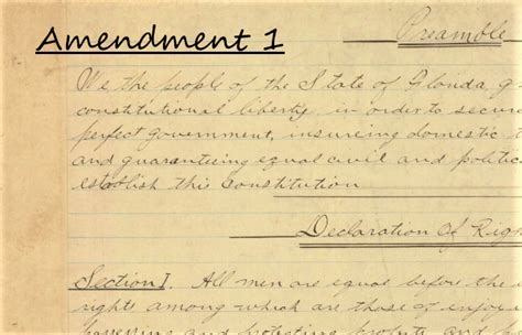 amendment 1 florida