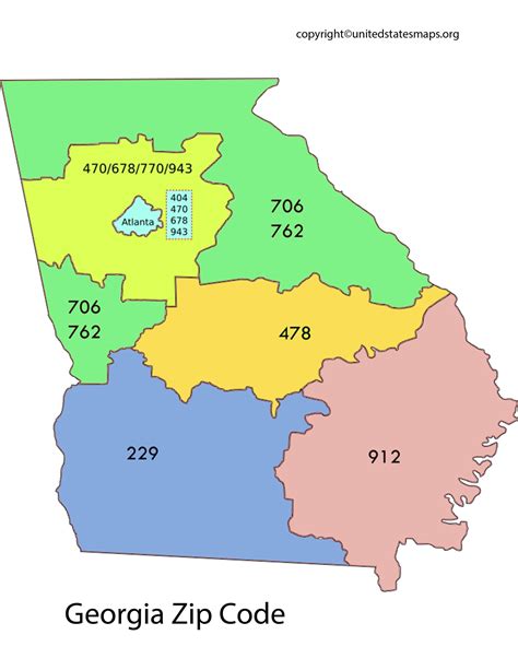 america georgia zip code