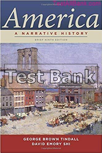 Full Download America A Narrative History 9Th Edition Quizzes 