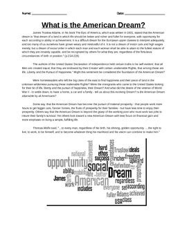 American Dream Worksheet   Dream Body Bundle Mdash Nina Ferreyra - American Dream Worksheet