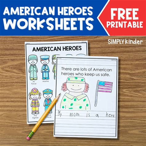 American Heroes First Grade Worksheet   Creative Writing Worksheets For 6th Graders - American Heroes First Grade Worksheet