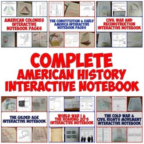 American History Interactive Notebook