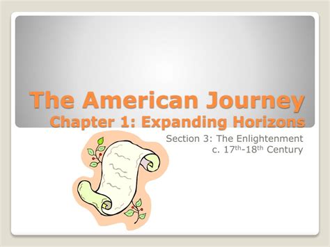 American Journey Chapter 1