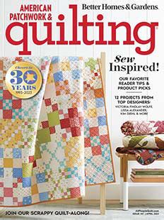 American Patchwork Quilting Magazine Back Issues