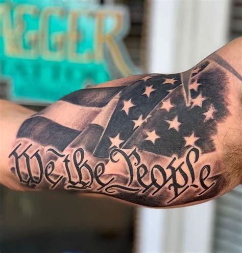 American Pride Sleeve Tattoos