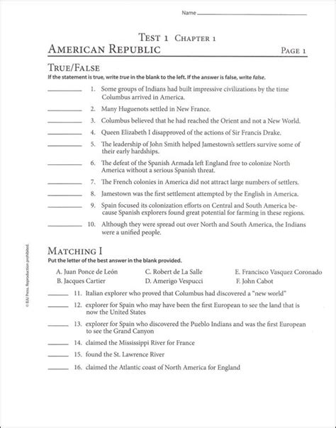american republic since 1877 answer key