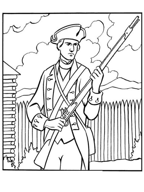 American Revolutionary War Coloring Pages Benjamin Franklin Coloring Pages - Benjamin Franklin Coloring Pages
