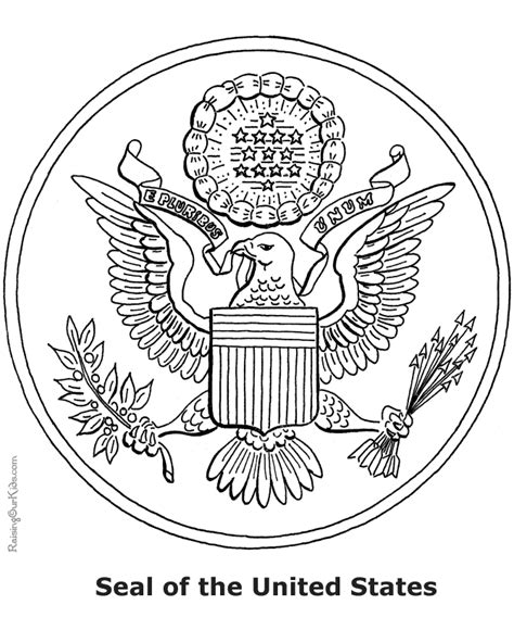 American Symbols Coloring Pages Coloring Nation American Symbols Coloring Page - American Symbols Coloring Page