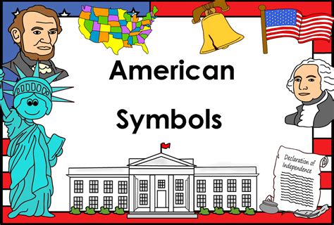 American Symbols For Kids A Free Printable Mini American Symbols Coloring Page - American Symbols Coloring Page