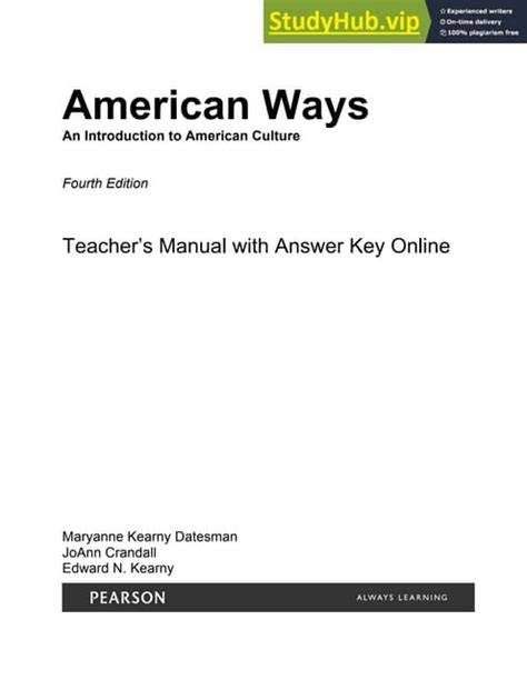 american ways answer