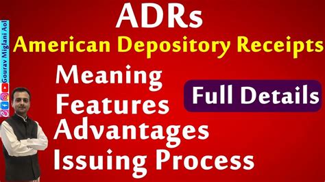Download American Depositary Receipts The Performance Of Adrs From 