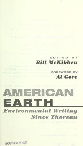 Read American Earth Environmental Writing Since Thoreau 