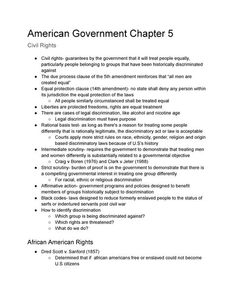 Download American Government Chapter 5 Outline 