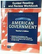 Read American Government Guided Reading And Review Workbook Answers 