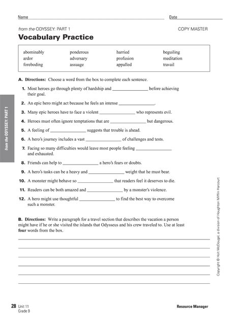 Read American Odyssey Answers Vocabulary And Guided Pdf 