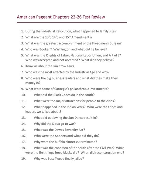 Download American Pageant Chapter Question Answers 