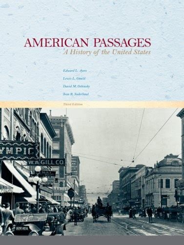 Read Online American Passages A History Of The United States 