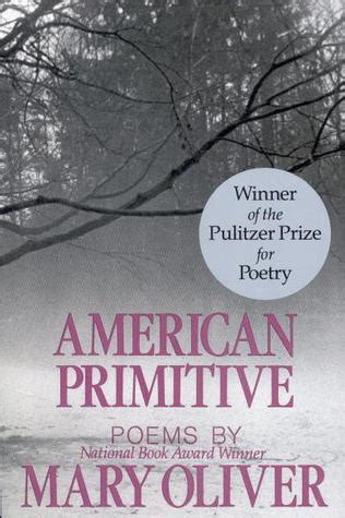 Read American Primitive Mary Oliver 